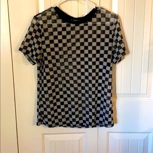 Checkered top